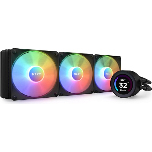 Система водяного охлаждения NZXT Kraken Elite 360 RGB Black (RL-KR36E-B1)