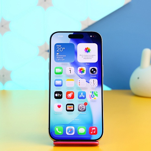Смартфон Apple iPhone 16 Pro 128GB White Titanium (MYNE3) Б/У