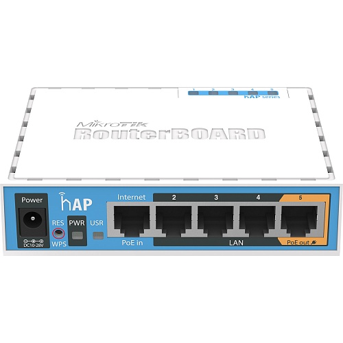Беспроводной маршрутизатор (роутер) MikroTik hAP (RB951Ui-2ND) 