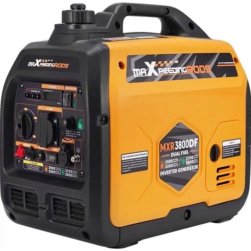 Инверторный газово-бензиновый генератор MaXpeedingRODS MXR3800DF 3.2/3.5 кВт
