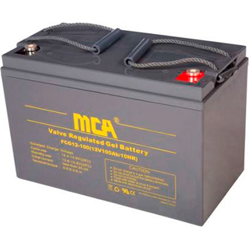 Акумулятор MCA GEL 12V (12V/100Ah/1200Wh) (FCG12-100AT)  - придбати в Дніпрі, Україні: ціна, характеристики | інтернет-магазин TOUCH
