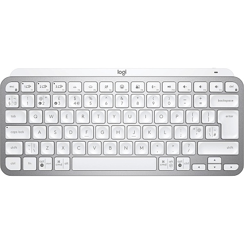 Клавиатура Logitech MX Keys Mini Wireless Illuminated Pale Grey UA (920-010499)