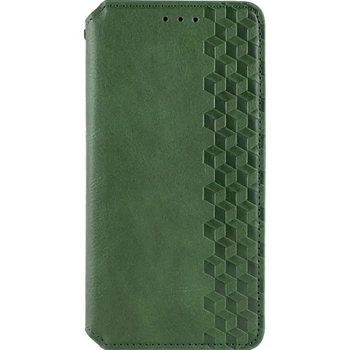 Чехол-книжка GETMAN Cubic Case для Redmi Note 13 4G Green
