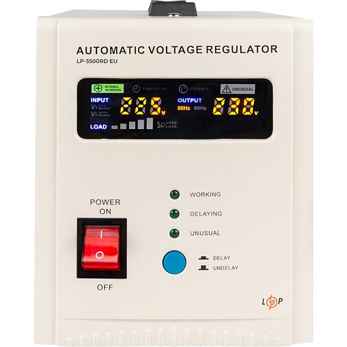 Стабілізатор напруги LogicPower W-3500RD (22726)  - придбати в Дніпрі, Україні: ціна, характеристики | інтернет-магазин TOUCH