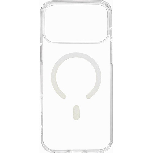 Чехол Mango Premium Acrylic with Magnetic Ring with Button для Apple iPhone 16 Pro Max Clear