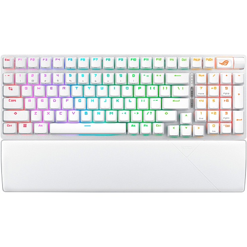 Клавиатура Asus ROG Strix Scope II 96 RGB NX Wireless White (90MP037A-BKUA30)