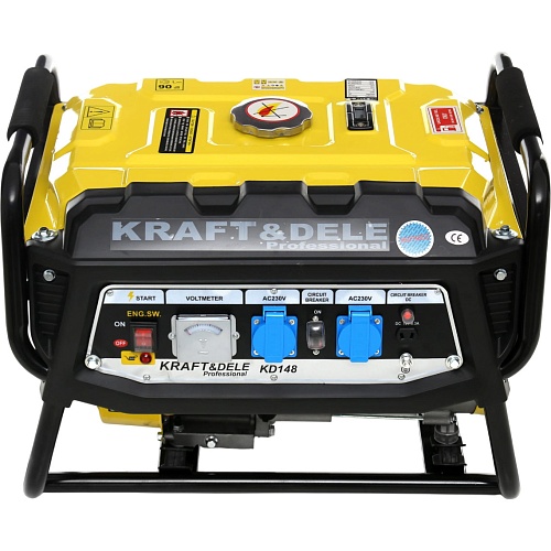 Генератор бензиновый Kraft&Dele KD148 3/3.5 кВт