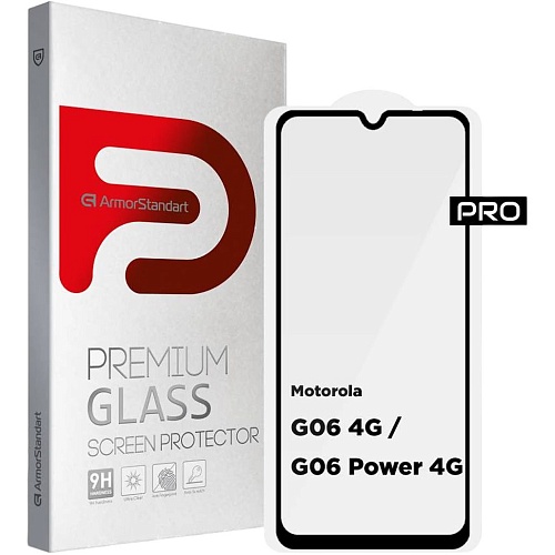 Защитное стекло ArmorStandart Glass Pro для Motorola G06 4G/G06 Power 4G (ARM89055)