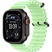 Смарт-часы Apple Watch Ultra 3 49mm Black Titanium Case with Neon Green Ocean Band (MGCL4)