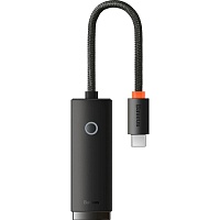 USB-хаб Baseus Lite Series USB-C - RJ45 LAN Adapter 0.22м Black (WKQX000301) - придбати в Дніпрі, Україні: ціна, характеристики | інтернет-магазин TOUCH