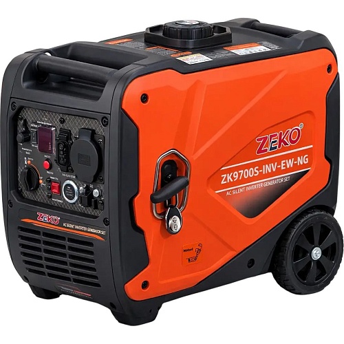 Инверторный газово-бензиновый генератор Zeko ZK9700S-INV-EW-NG 6.5/7 кВт