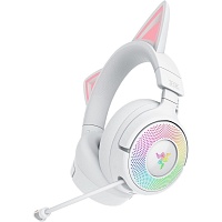 Ігрові навушники Razer Kraken Kitty V3 PRO White (RZ04-05170400-R3M1) - придбати в Дніпрі, Україні: ціна, характеристики | інтернет-магазин TOUCH