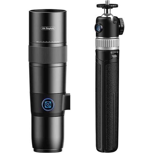 Телефото об'єктив для смартфона Apexel APL-T30XJJ028 зі штативом TeleCular 3  - придбати в Дніпрі, Україні: ціна, характеристики | інтернет-магазин TOUCH