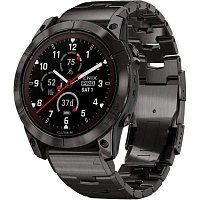 Смарт-годинник Garmin Fenix 7X Pro Sapphire Solar Edition Carbon Gray DLC Titanium with Vented Titanium Bracelet (010-02778-30) - придбати в Дніпрі, Україні: ціна, характеристики | інтернет-магазин TOUCH