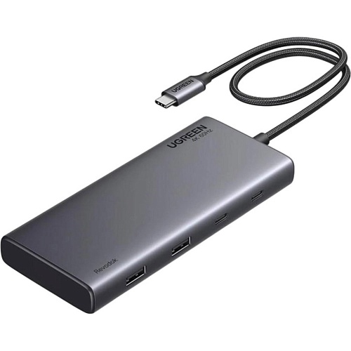 USB-хаб Ugreen 8-in-1 CM639 Revodok Pro 8-in-1 (35625)