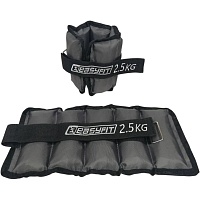 Обтяжувачі для ніг та рук EasyFit Metal 2.5 kg (EF-AWTМ-250) - придбати в Дніпрі, Україні: ціна, характеристики | інтернет-магазин TOUCH