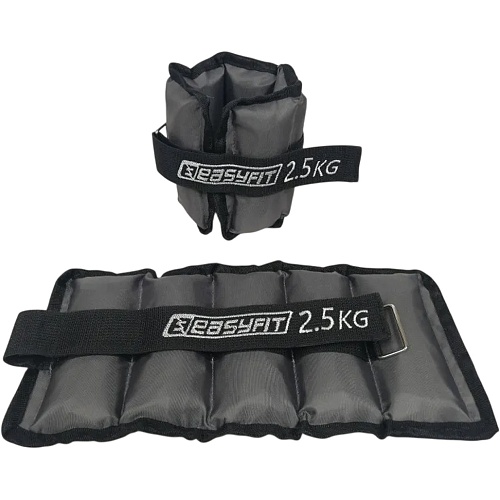 Утяжелители для ног и рук EasyFit Metal 2.5 kg (EF-AWTМ-250)
