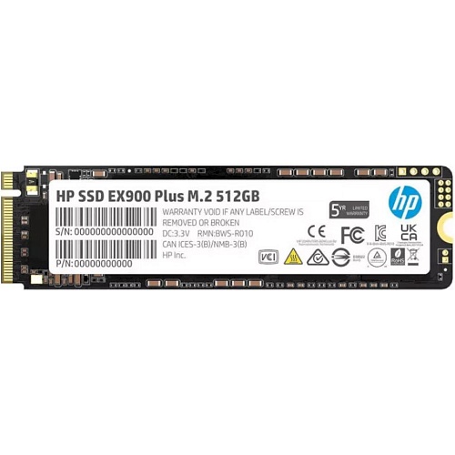 SSD накопитель HP EX900 Plus 512GB (35M33AA)