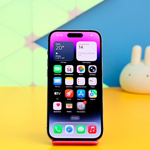 Смартфон Apple iPhone 14 Pro 128GB Deep Purple (MQ0G3) Б/У