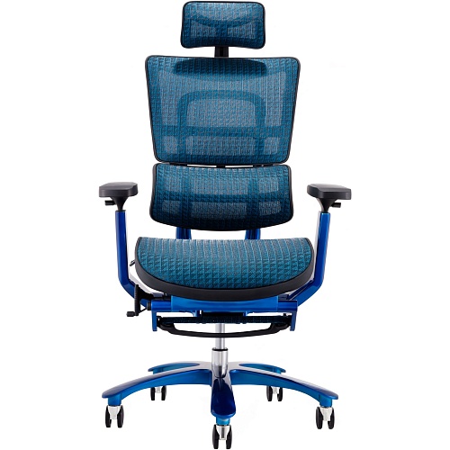 Офисное кресло GT Racer X-815L Black/Blue (W-85)