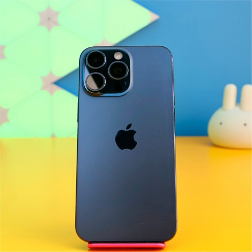 Смартфон Apple iPhone 15 Pro Max 512GB Blue Titanium (MU7F3) Б/У