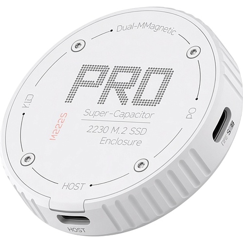 Внешний карман Hagibis MC100 Pro V M.2 NVMe SSD to USB 3.2 Gen 2 White