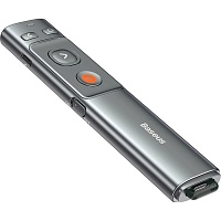 Лазерна указка Baseus Orange Dot Wireless Presenter (Red Laser) (Charging) Grey (WKCD000013)
