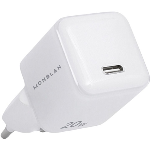 Мережевий зарядний пристрій Monblan G2 Crystal Series 20W USB-C White - придбати в Дніпрі, Україні: ціна, характеристики | інтернет-магазин TOUCH