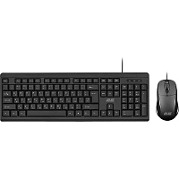 Комплект (клавиатура + мышь) 2E MK401 USB UA Black (2E-MK401UB_UA)