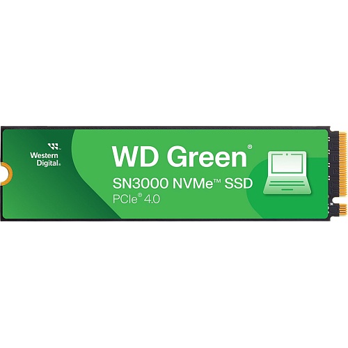 SSD накопитель WD Green SN3000 1 TB (WDS100T4G0E)