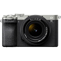 Беззеркальный фотоаппарат Sony Alpha A7C II Kit FE f/4-5.6 28-60mm Silver (ILCE7CM2LS)