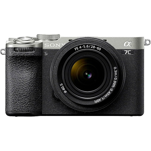 Беззеркальный фотоаппарат Sony Alpha A7C II Kit FE f/4-5.6 28-60mm Silver (ILCE7CM2LS)