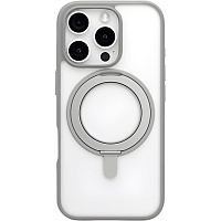 Чехол Blueo Frosted Magnetic Case Rotatable Stand with MagSafe для Apple iPhone 16 Pro Max Grey (BL037-I16PMGRY)