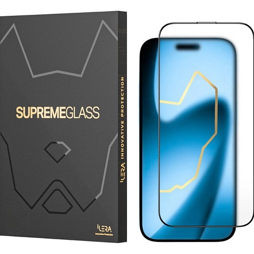 Защитное стекло iLera Frosted Glass 2.0 для Apple iPhone 17 Pro Max (iLFrGl17PrMx)