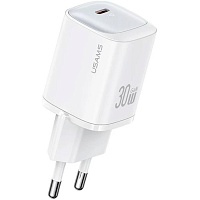 Мережевий зарядний пристрій Usams US-CC251 GaN 30W White (CC251TC02) - придбати в Дніпрі, Україні: ціна, характеристики | інтернет-магазин TOUCH
