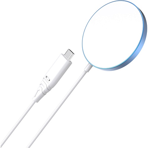 Беспроводное зарядное устройство Choetech T518-BE Wireless Magenetic Charger Blue 