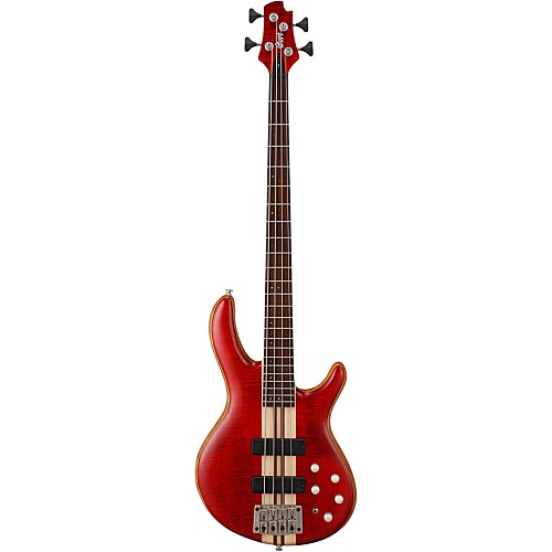 Бас-гитара Cort A4 Plus FMMH Open Pore Black Cherry
