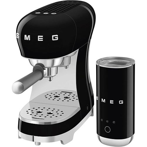 Кофеварка рожковая Smeg ECF12BLEU Black