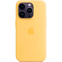Чохол Silicone Case with MagSafe для Apple iPhone 14 Pro Sunglow AAA - придбати в Дніпрі, Україні: ціна, характеристики | інтернет-магазин TOUCH