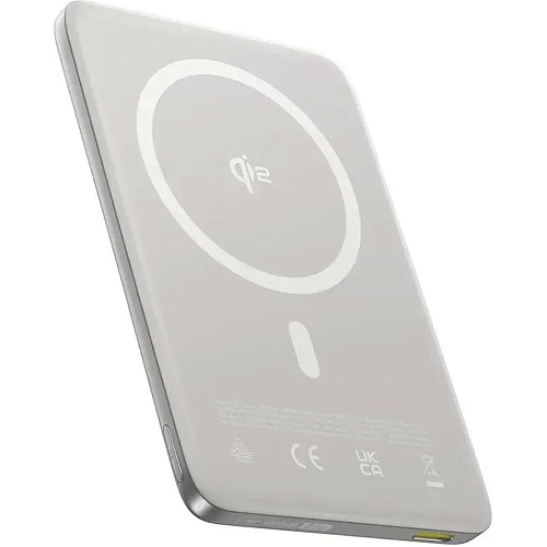 Внешний аккумулятор Baseus PicoGo Ultra Slim Qi2 10000mAh 27W Silver (E0027203)