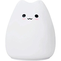 Ночной светильник DK Little Cat Silicone LED Light Multicolors Design 01