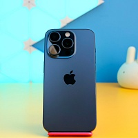 Смартфон Apple iPhone 15 Pro 128GB Blue Titanium (MTV03) Б/У - придбати в Дніпрі, Україні: ціна, характеристики | інтернет-магазин TOUCH