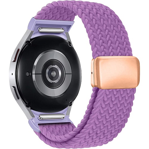 Ремінець ArmorStandart Braided Solo Loop для Samsung Galaxy Watch 7/FE/6/6 Classic/5/5 Pro/4/4 Classic Lilac (ARM86840) - придбати в Дніпрі, Україні: ціна, характеристики | інтернет-магазин TOUCH