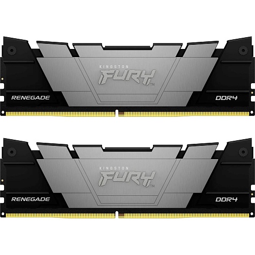 Модуль памяти DDR4 Kingston FURY Renegade 2х32GB 3600MHz Black (KF436C18RB2K2/64)