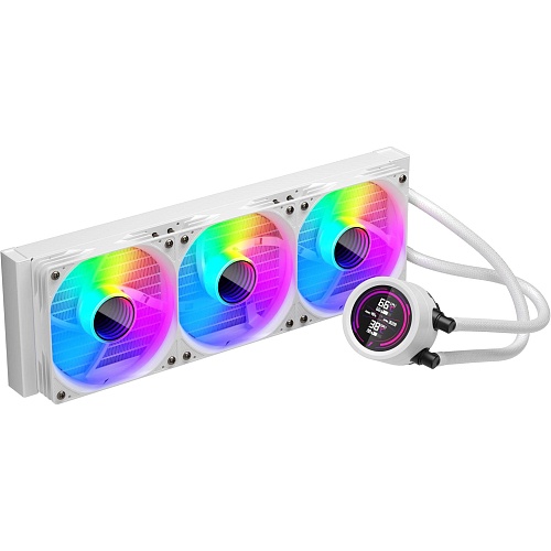 Система водяного охлаждения 1stPlayer TS4 360 White (TS4-360-WH)