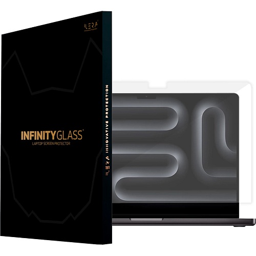 Защитное стекло iLera Glass Screen Protector для MacBook Pro 16 2021-2025 (iLMCGL03)