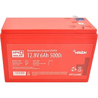 Аккумулятор Merlion LiFePO4 12V (12,8V/6Ah/76,8Wh) (LFP12.8-6US)