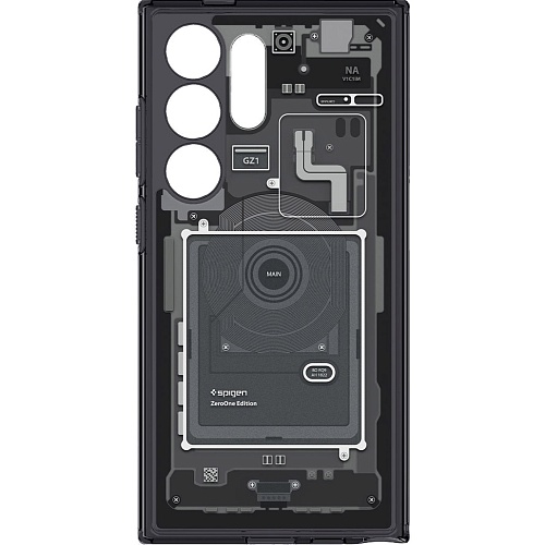 Чехол Spigen Ultra Hybrid Zero One для Samsung Galaxy S24 Ultra Black (ACS07293)