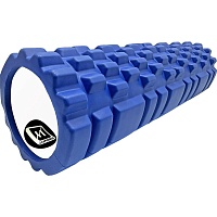 Масажний ролик EasyFit Grid Roller 45cm v.2.1 Blue (EF-2027-BL) - придбати в Дніпрі, Україні: ціна, характеристики | інтернет-магазин TOUCH