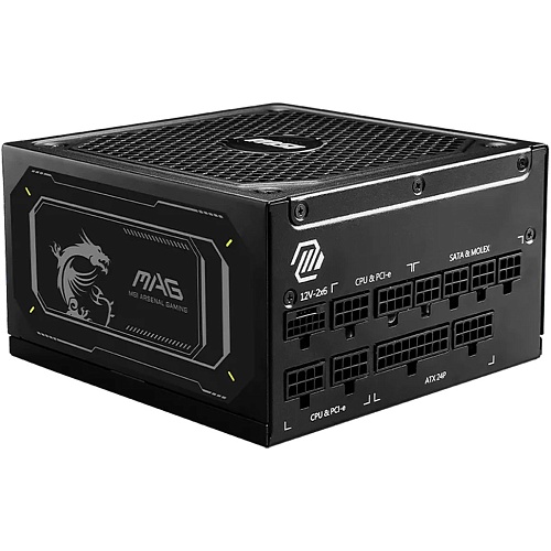 Блок живлення MSI MAG A1000GL 1000W PCIE5 II - придбати в Дніпрі, Україні: ціна, характеристики | інтернет-магазин TOUCH